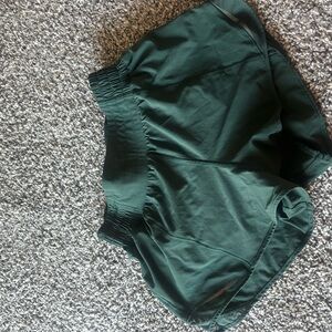lululemon athletica Dark Green Athletic Shorts